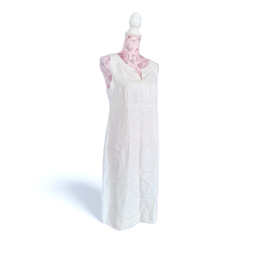Alexandra Bartlett Linen Blend Dress View 2